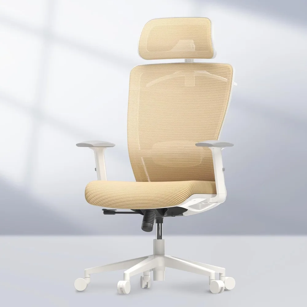 

Classic Ergonomic Office Chair with High Back Swivel Computer Chair Executive Office Desk Chairs,with Lumbar Support/2D Headrest