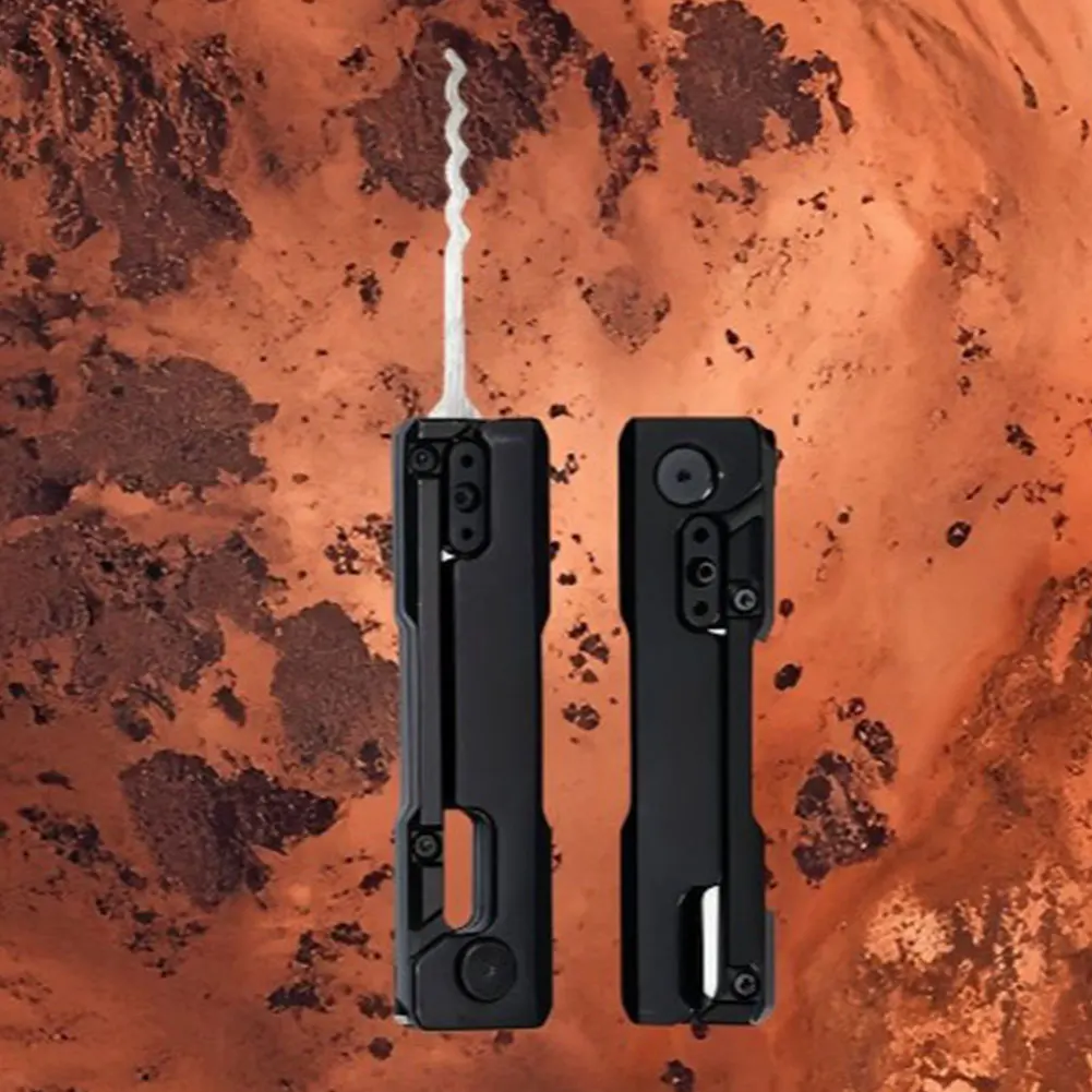 

Lock Pick Set Decompression Tool Pick Set Compact Lock Picking Set Portable Outdoor Multi-tool