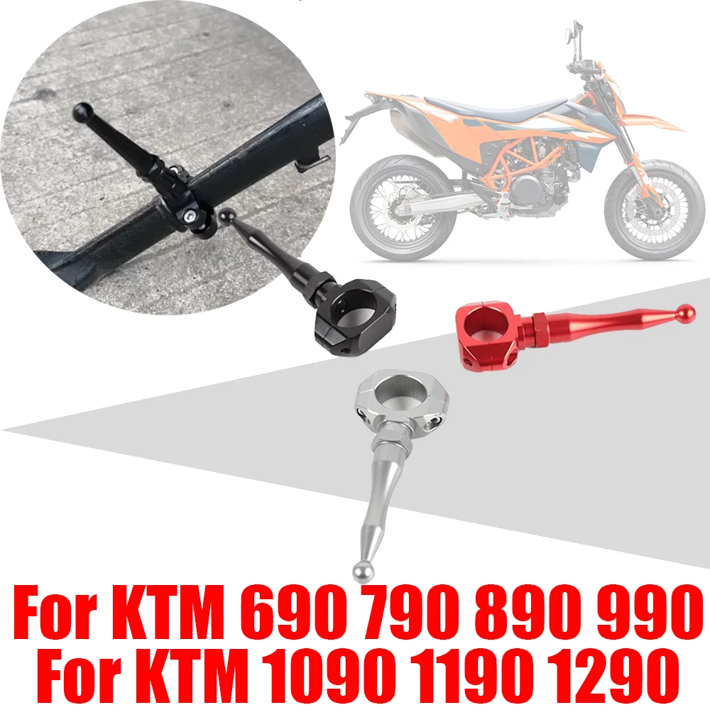 

For KTM 690 SMC 790 890 990 1090 1190 1290 Accessories Kickstand Side Stand Support Extension Anti-Kicking Assistant Assist Tool