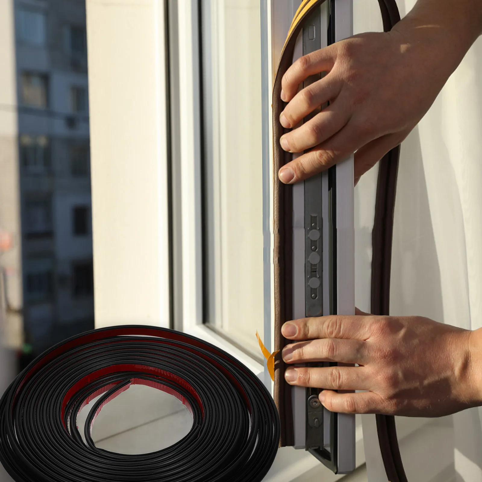 

Самоклеящаяся уплотнительная лента из ПВХ для входных дверей: звукоизоляция, шумоподавление, защита от холода