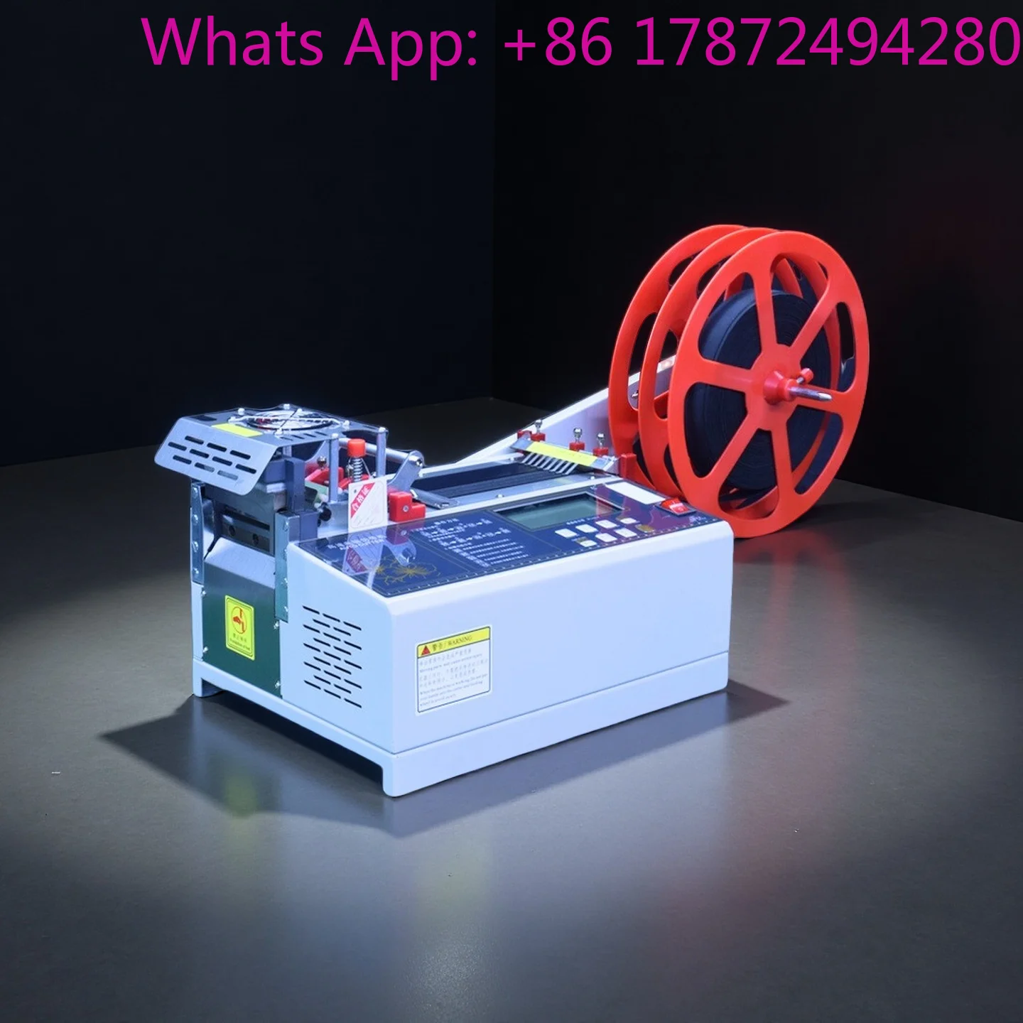 Industrial Hot Cutting Machine, Computerized Control for Elastic Ribbon, Belt & Elastic Belt Cutting