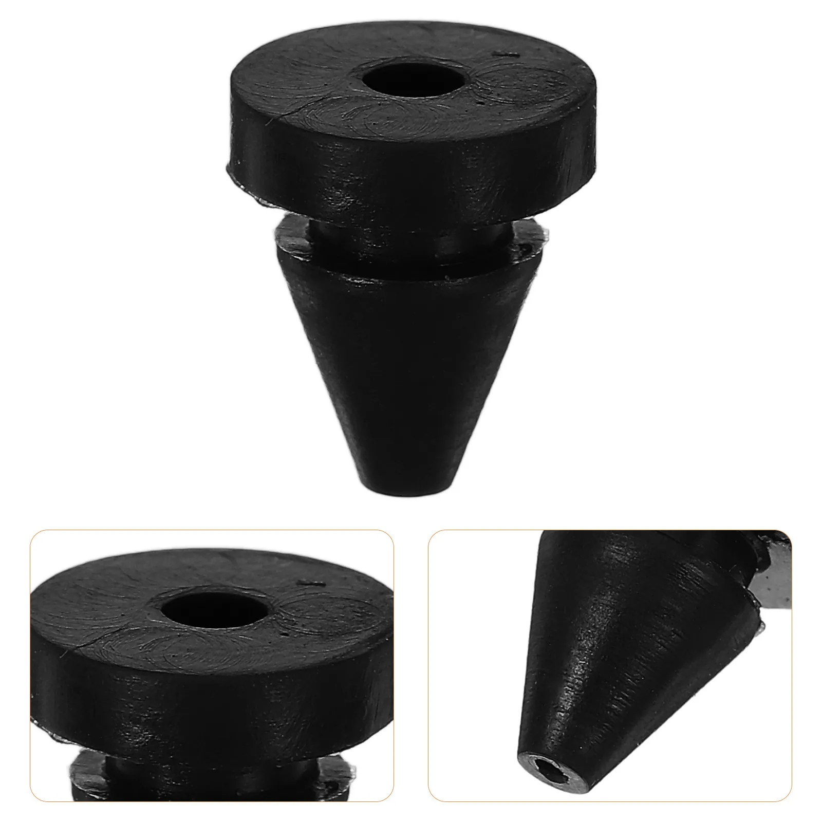20Pcs Silicone Anti-Collision Door Bumper Guards Shock Absorbing Plugs for Cabinet Elevator Doors Wall Protection Noise
