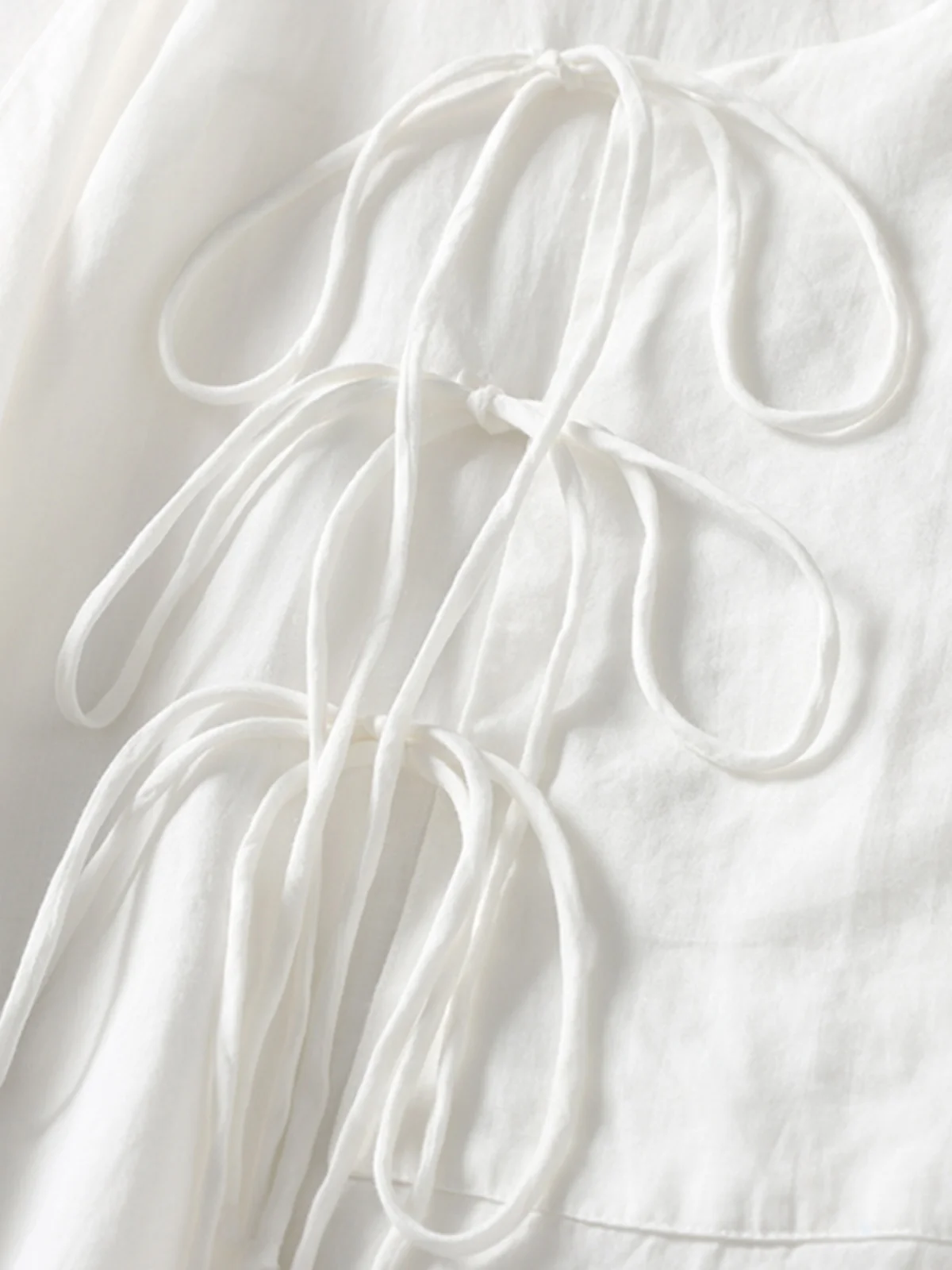 Novo chinês sle solto algodão linho feminino primavera irt dr tradicional nacional faion longo sve comprimento médio dr