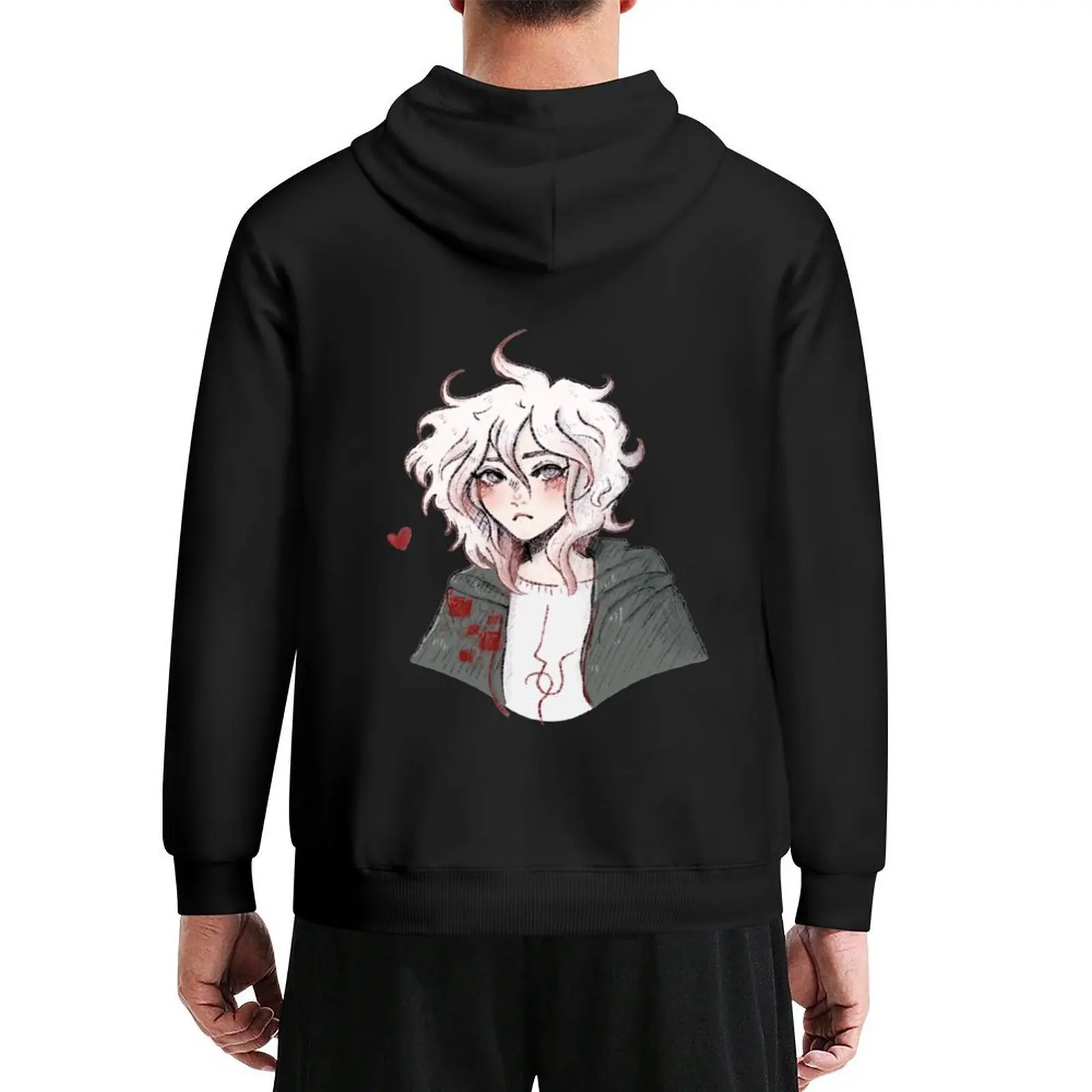 

Nagito hours Hoodie male clothes blouse korean style clothes men's hoodies