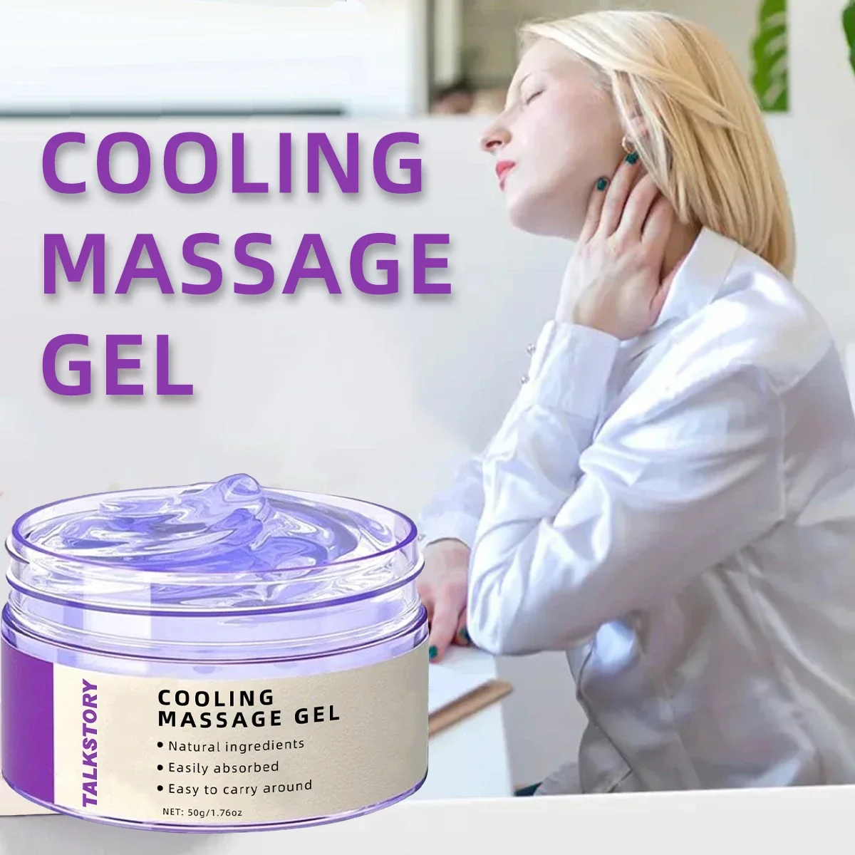 TALKSTORY Cooling Soothing Gel Body Care Cosmetic Joints Knee Elbows Shoulder Apply External Apply