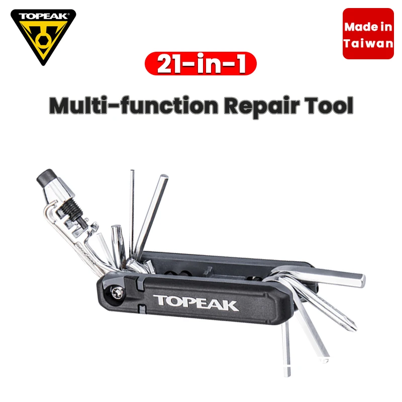 

TOPEAK TT2573B Bicycle Multifunctional Combination Repair Tool Mountain / Road Bike Mini Portable Tool Bicycle Riding Equipment