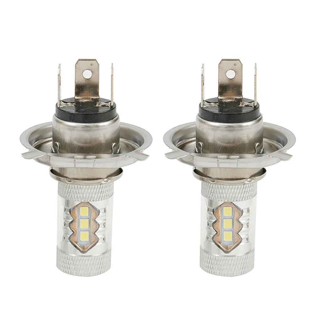 LED Fog Light Bulbs Reliable Performance H4 9003 LED Fog Light Bulbs 80W 1500LM Long lasting Aluminum Alloy Body