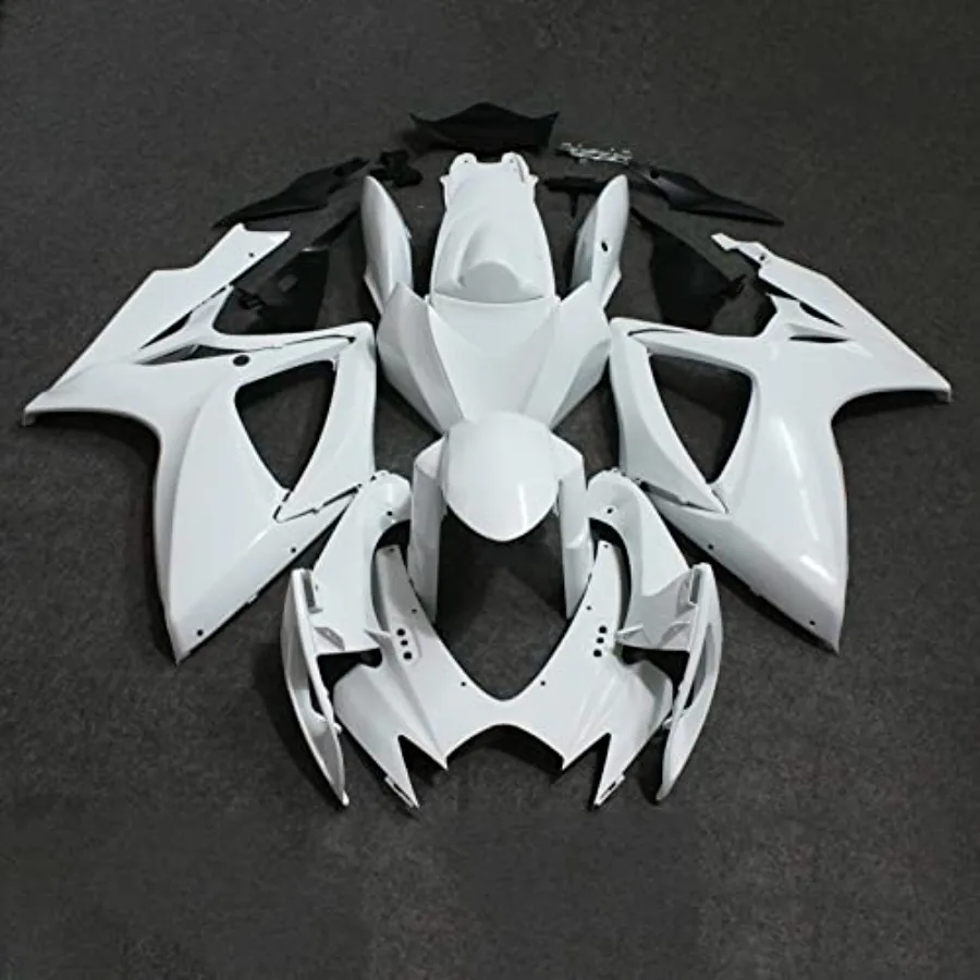

Unpainted Motorcycle Fairing Bodywork Fit for Suzuki GSXR600 GSXR750 2006 2007 Predrill ABS Plastic Fairing Kit for Enhanced Ae