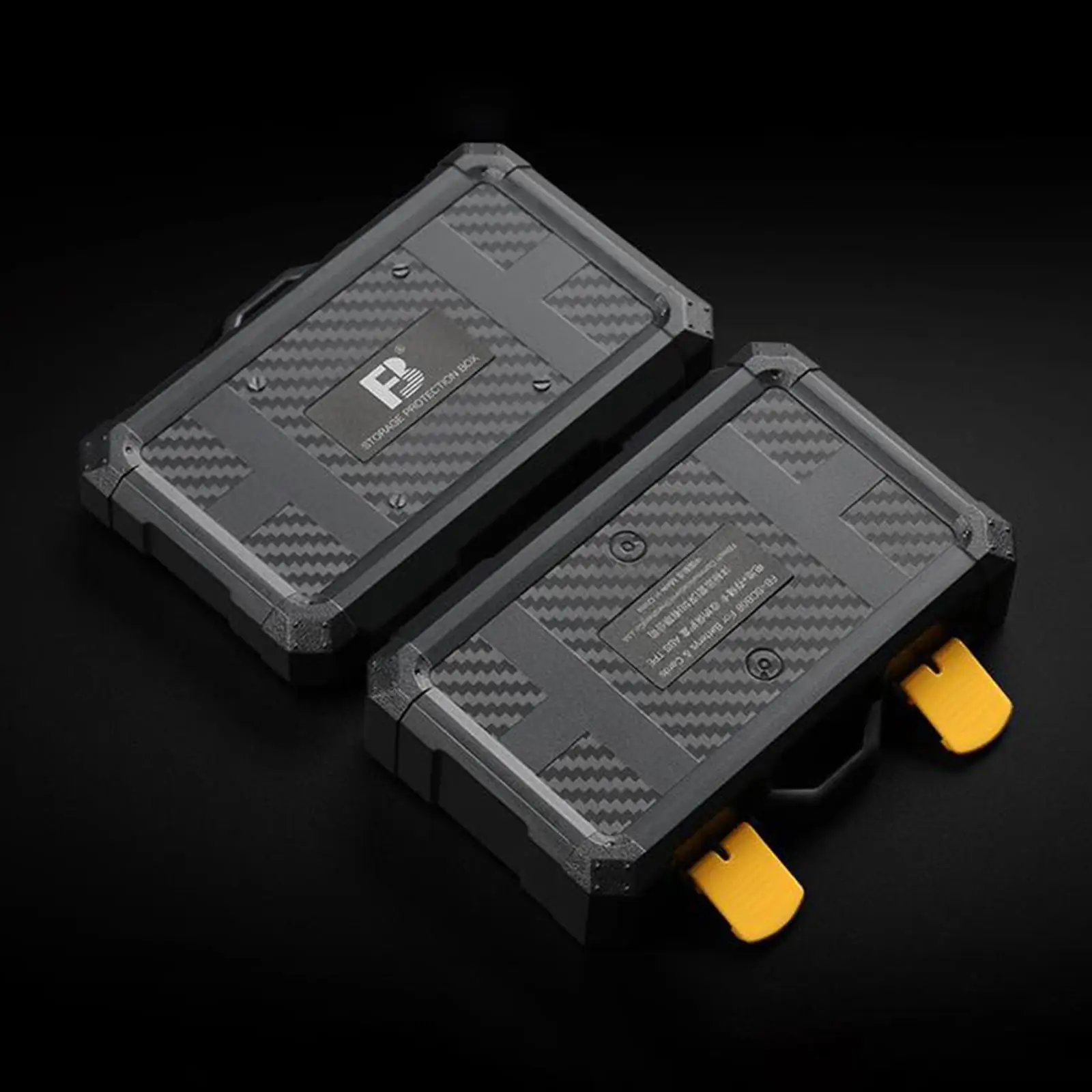 DSLR Camera Battery Case Box Durable ABS Material Waterproof Sealing Rings