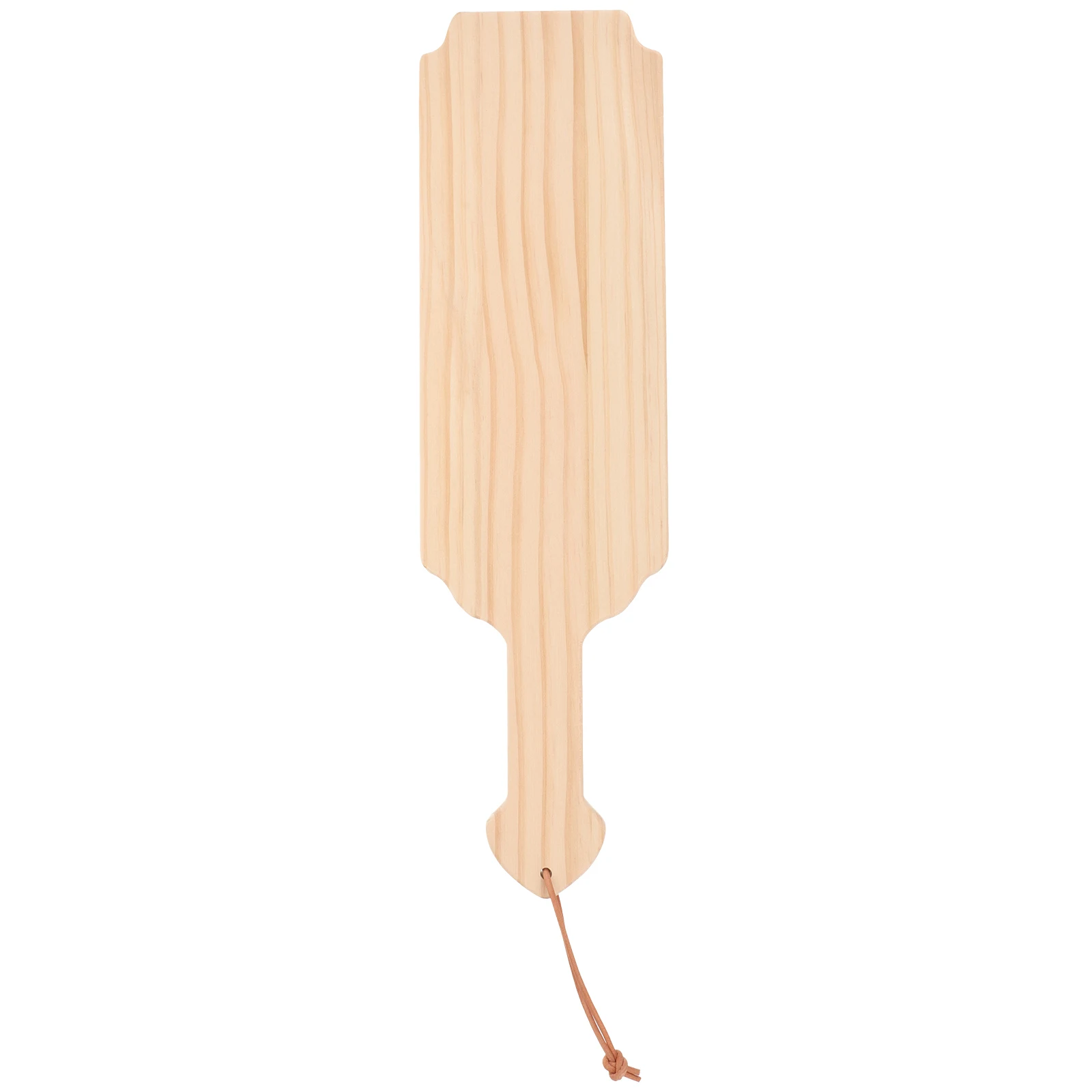 

Wooden Hanging Ornament DIY Unfinished Paddle for Home Wall Decor Craft Painting Stain Personalized Handicraft Decoration