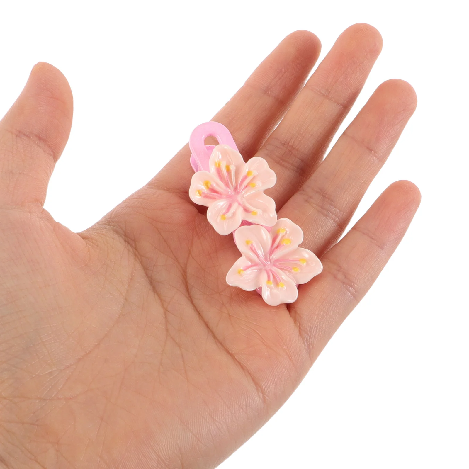 

1 set Sweet Hair Clips Cute Side Bangs Fringe Decorative Toddler Kids Daily Party Accessories Lightweight