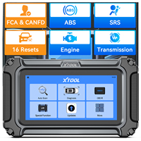 XTOOL D5S Car Diagnostic Tools ABS SRS Engine Transmission Systems OBD2 Scanner 7 Services All Functions Lifetime Free Update