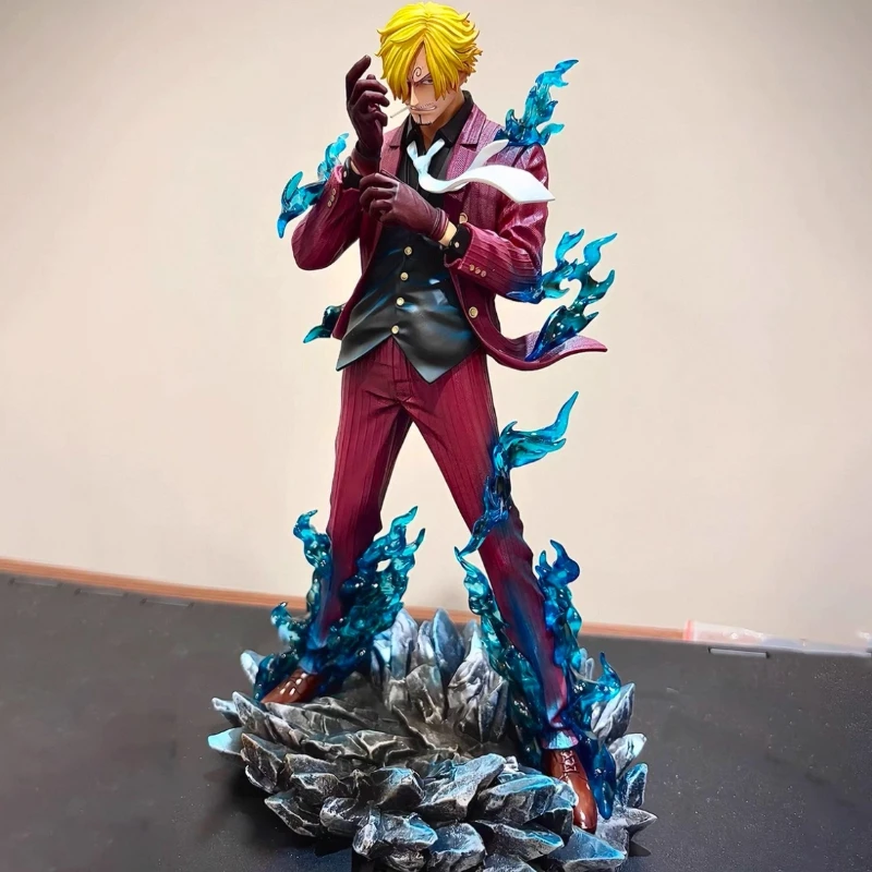 

Цельный персонаж аниме для курения Санджи, ПВХ, экшн-фигурка, модель, статуя, украшение для рабочего стола, коллекция игрушек, подарок на день рождения