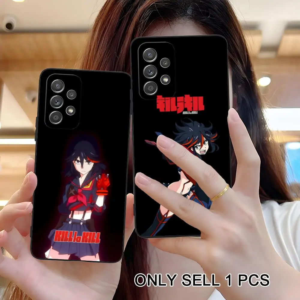 Anime Ryuko Matoi Phone Case for Samsung Galaxy A57 56 55 54 53 52 51 37 36 35 34 33 32 31 5G Soft TPU Shockproof Cover