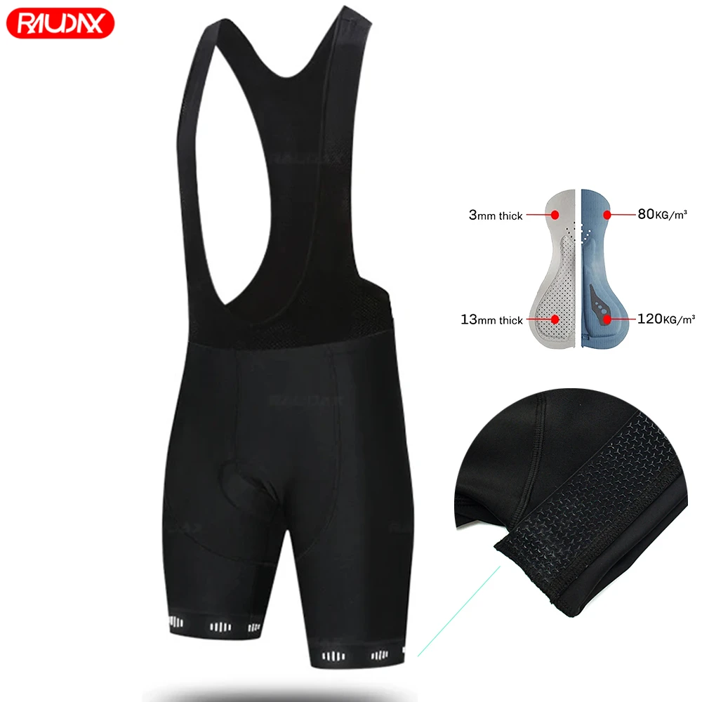 RAUDAX Herren Kurzarm-Radtrikot-Set mit Trägershorts MTB-Fahrradbekleidung Hochwertige Ropa Ciclismo Fahrraduniform – Detail 28