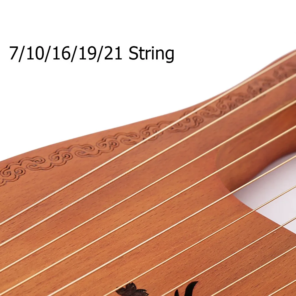 Upgrade Your Lyre Harp to a New Sound Standard with Brass Strings Replacement Accessories for 7 10 16 19 21 Strings