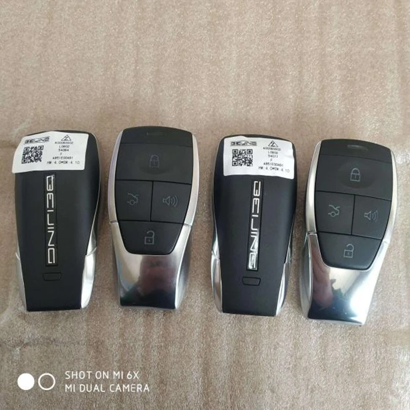 

Car Keyless Intelligent Remote Key 433Mhz for BAIC BJ20 BJ40 BJ80 BJ60 U7 X7 EX3 EX5 U5 EU5 X55 Car Smart Remote Key