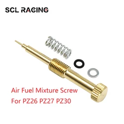 SCL Racing For Keihi PZ26 PZ27 PZ30 Carburetor Modified Extended Air Fuel Mixture Screw kit M6X0.75 For CA125 CB1000 CB125 CB450