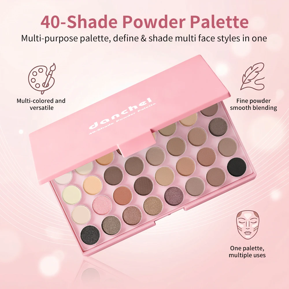 Makeup Plate Set With Brush Meet Different Needs Long Lasting Makeup Effect Easy Apply For Beginners Multi-purpose Palette Kit