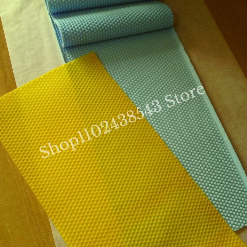 

Beekeeping Silicone Beeswax Honeycomb Mold Flexible Wax For Machine Foundation Sheets Press Embosser Wax For Bees Beekeeper