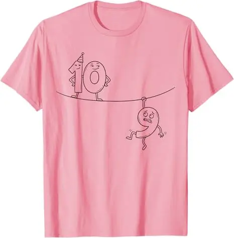10. Geburtstagsparty Lustiges 10 Jahre 10-Jährige Jungen Mädchen T-Shirt Auf Wiedersehen 9 Hallo 10 Doppelziffern Comic-Grafik Kleidung Söhne Geschenke – Detail 5