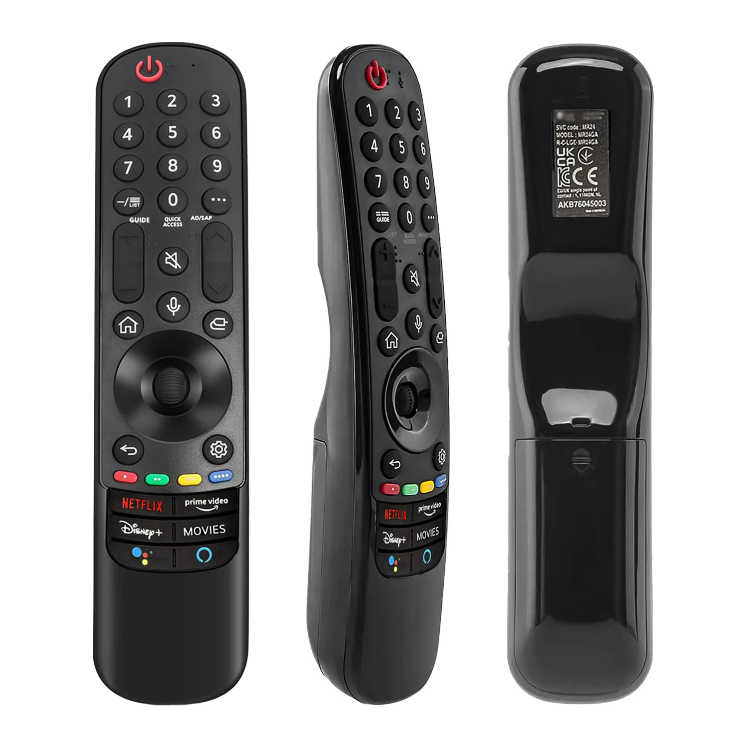 

Universal MR21GA Magic Remote Control Replacement for LG Smart TVs, Compatible with LG TVs NANO, QNED, OLED, UP Series