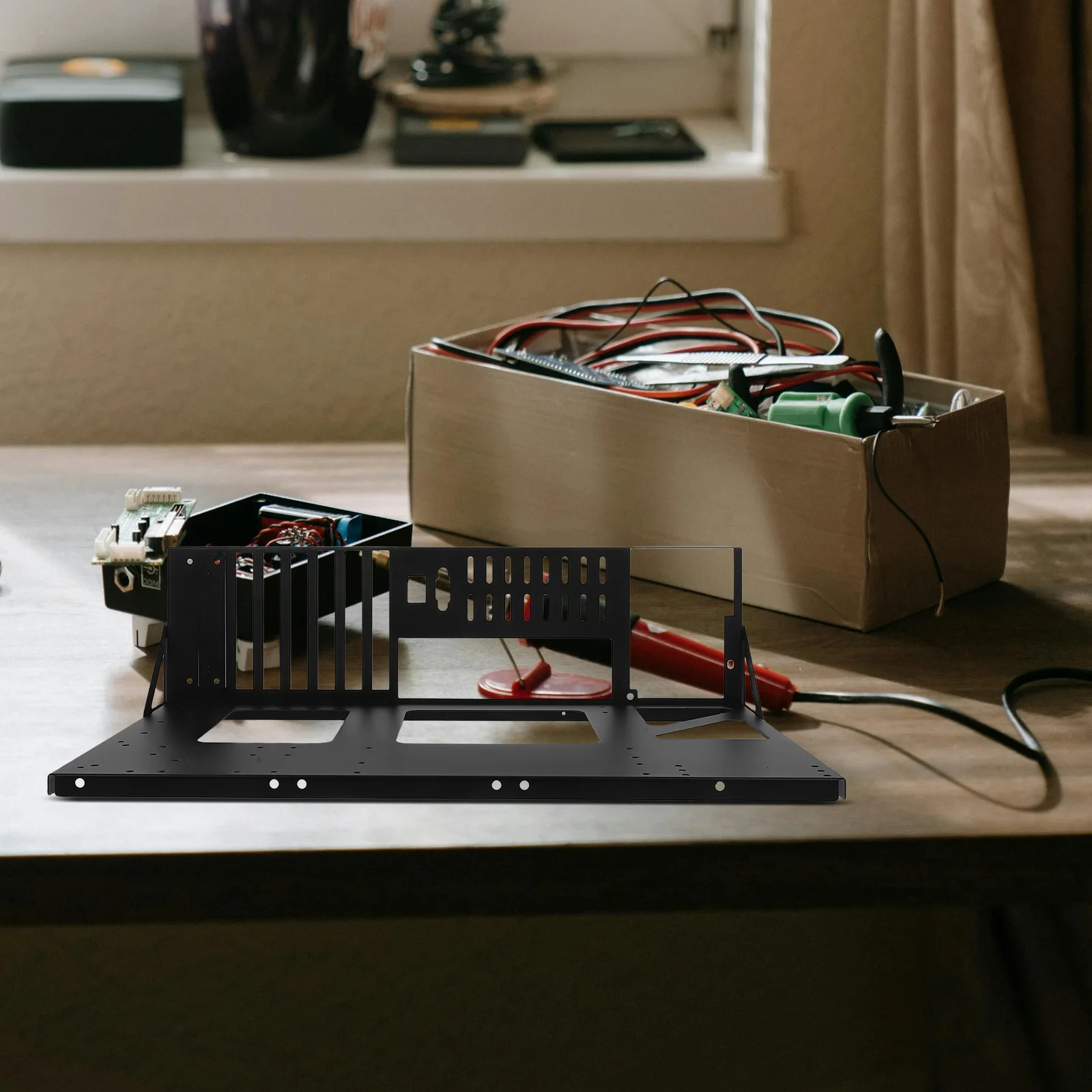 

Motherboard Bracket Fixing Mount Mounting Plate Accessories Diy Computer Case Holder Game Frame Strong Durable Heat Dissipation