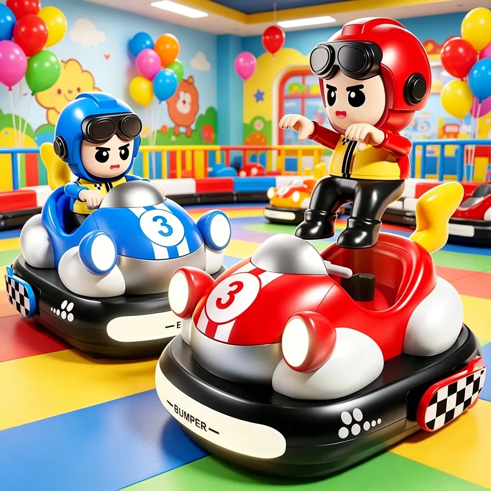 Kart Telecomandati da Battaglia per Due Giocatori, Auto RC da Corsa con Funzione di Eiezione in Caso di Collisione, Regalo di Compleanno Perfetto