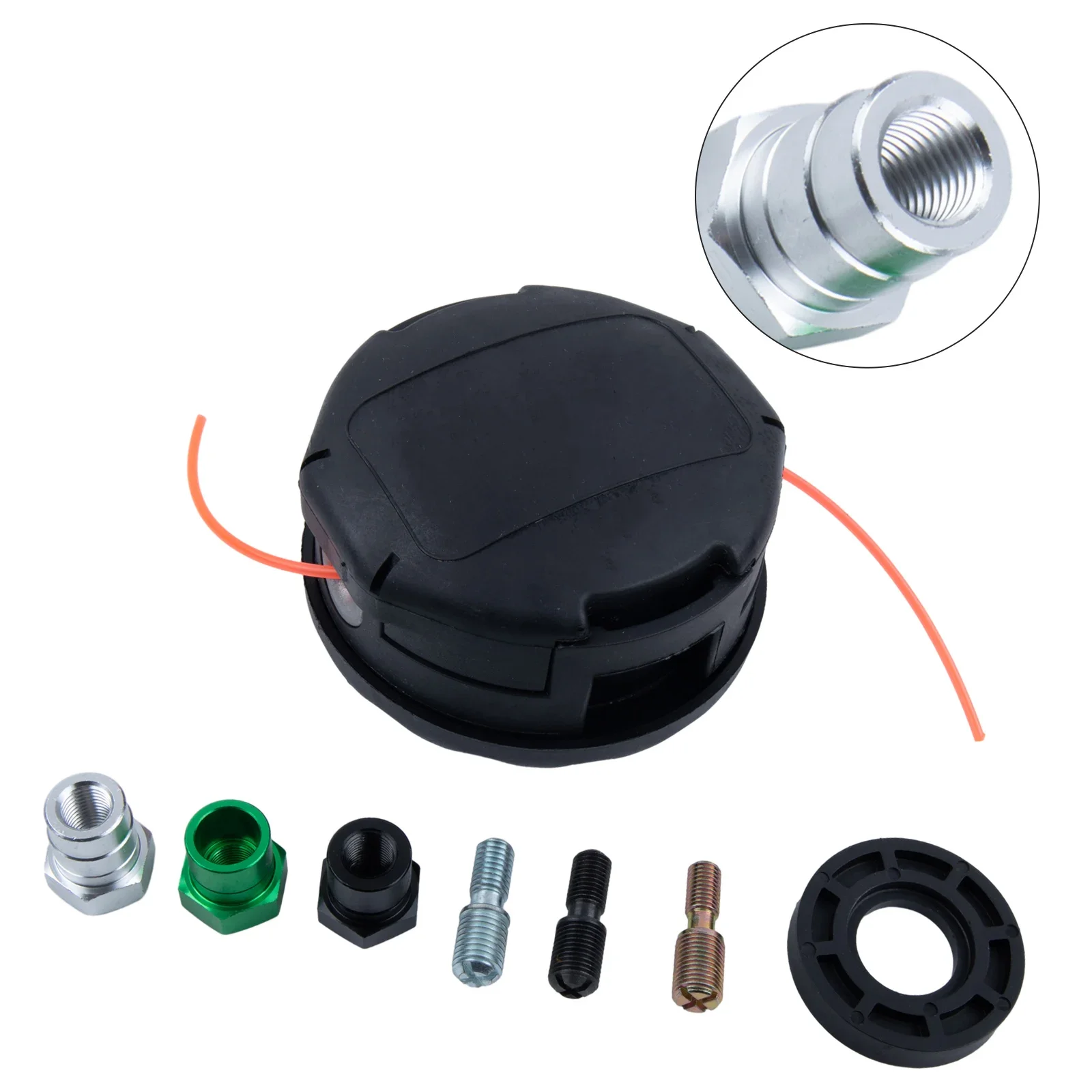 Universal Trimmer Cutting Head Kit For Echo Speed-Feed 400 Head SRM-225 SRM-230 SRM-210 Trimmer Strimmer Part Garden Power Tools