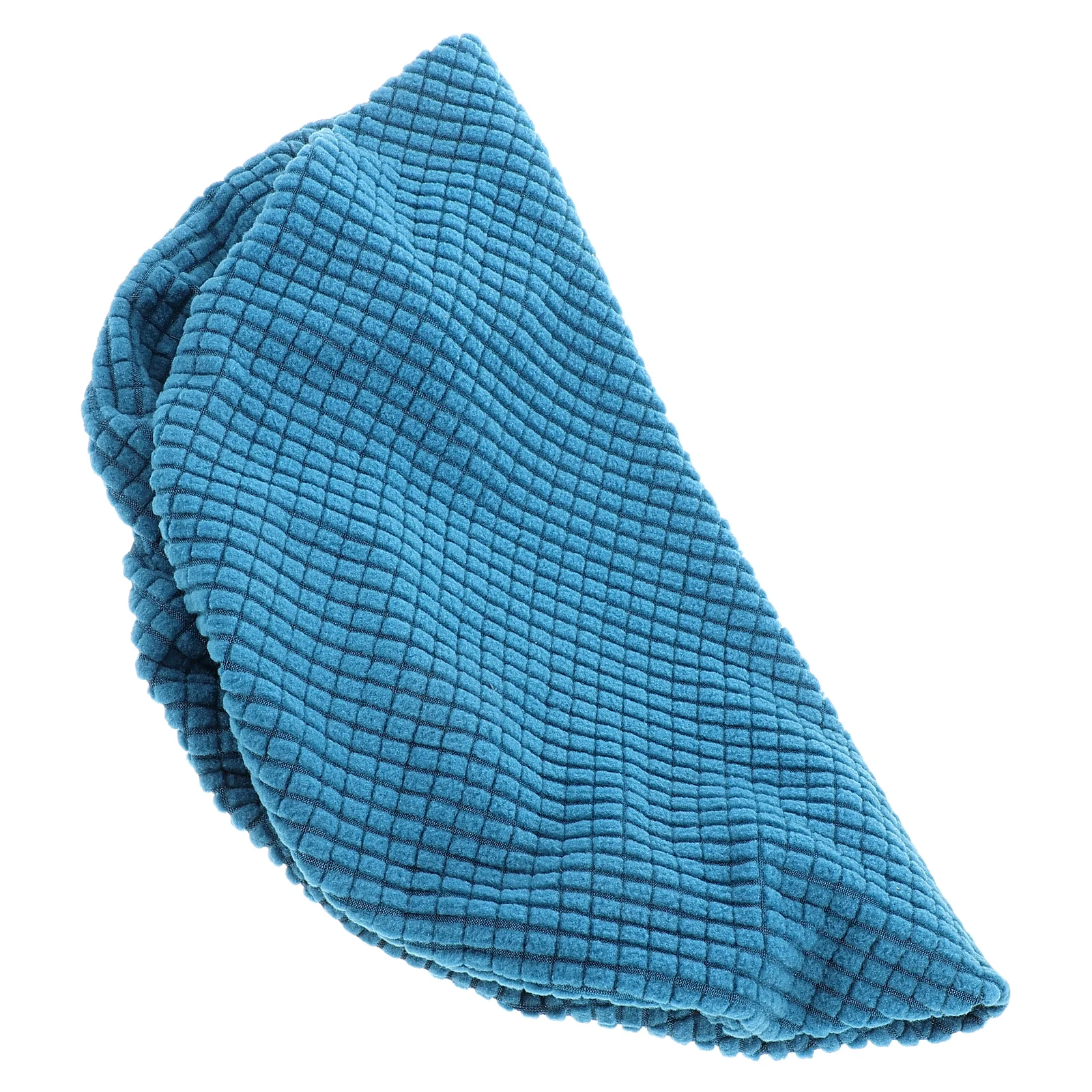 

1pc Elastic Round Chair Home Use Protective Cover Dining Chairs Polyester Foldable Chair Protector Seat Cover For Stools