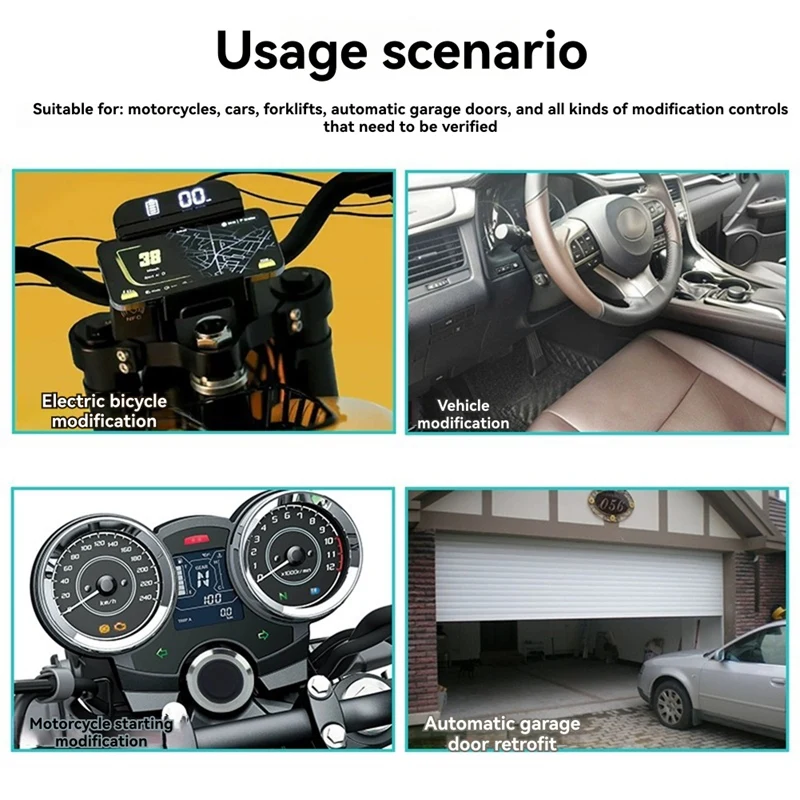 Controlador de acesso por impressão digital nfc módulo relé controle bloqueio elétrico cartão ic interruptor indução bicicleta diy desbloquear s2
