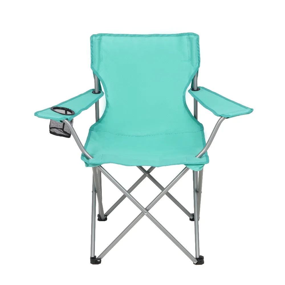 Outdoor Camping Table And Chairs - Składane krzesło kempingowe z uchwytem na