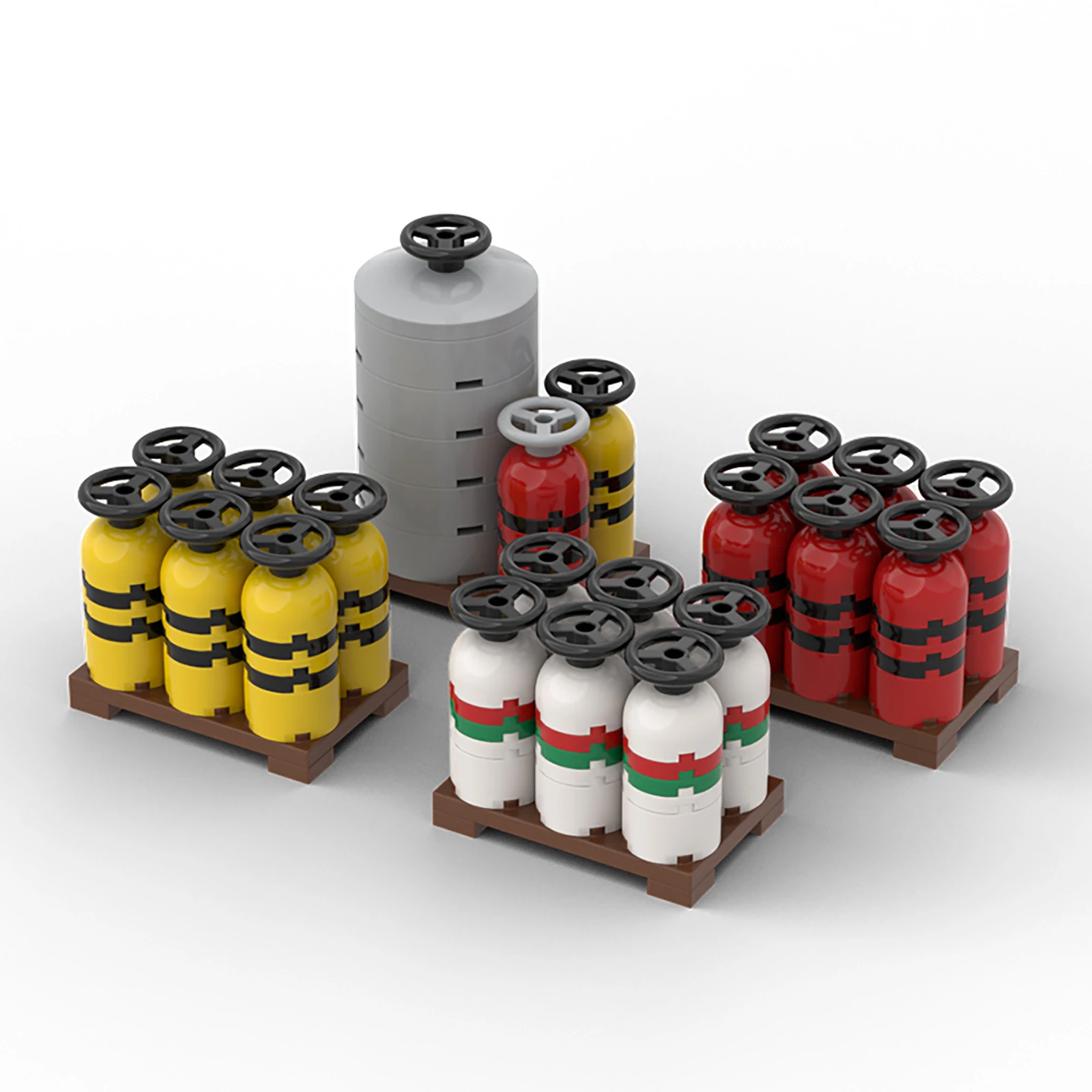 DIY Creative Scene Building Block Model Accessories