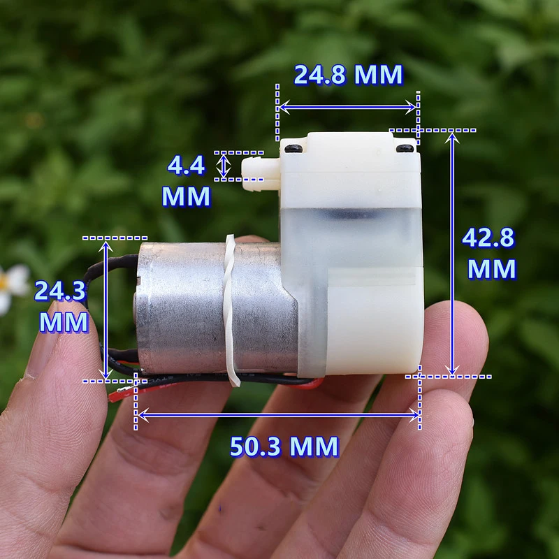 DC 5V-6V Miniature Air Pump Vacuum Pump Liquid Pump High-Pressure Liquid Pump Inkjet Printer Ink Pump