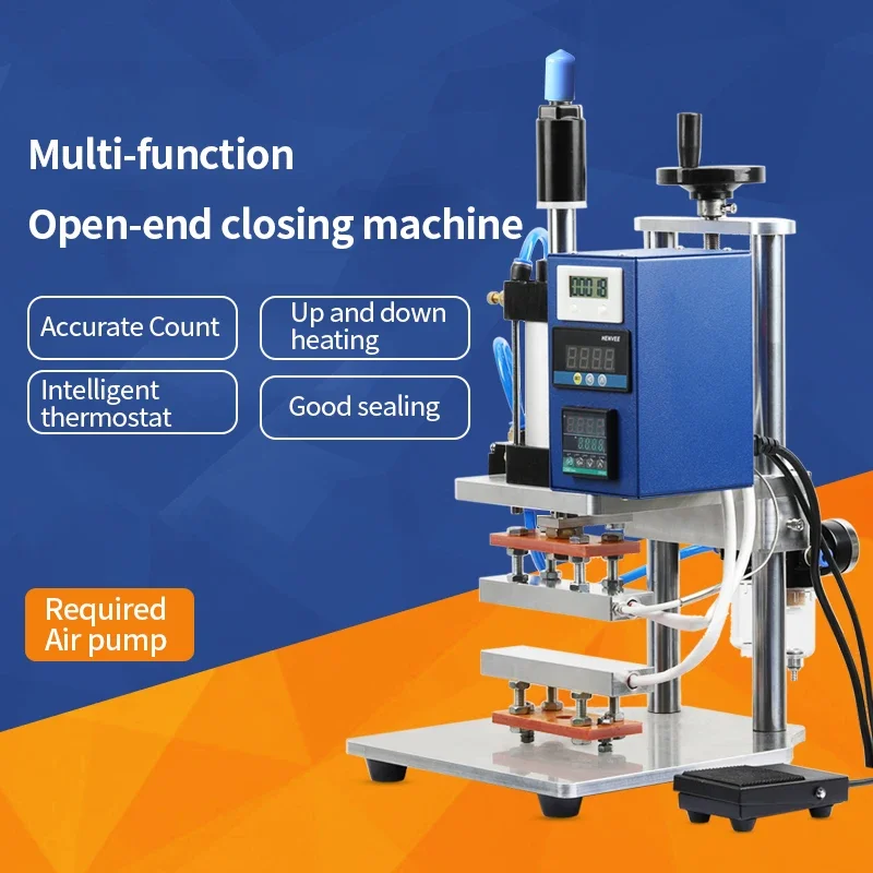 Plastic Film Bag Sealing Wrapping Machine, Heat Press, Multi Function Hot Stamping Machine, Branding Marking Machine, New