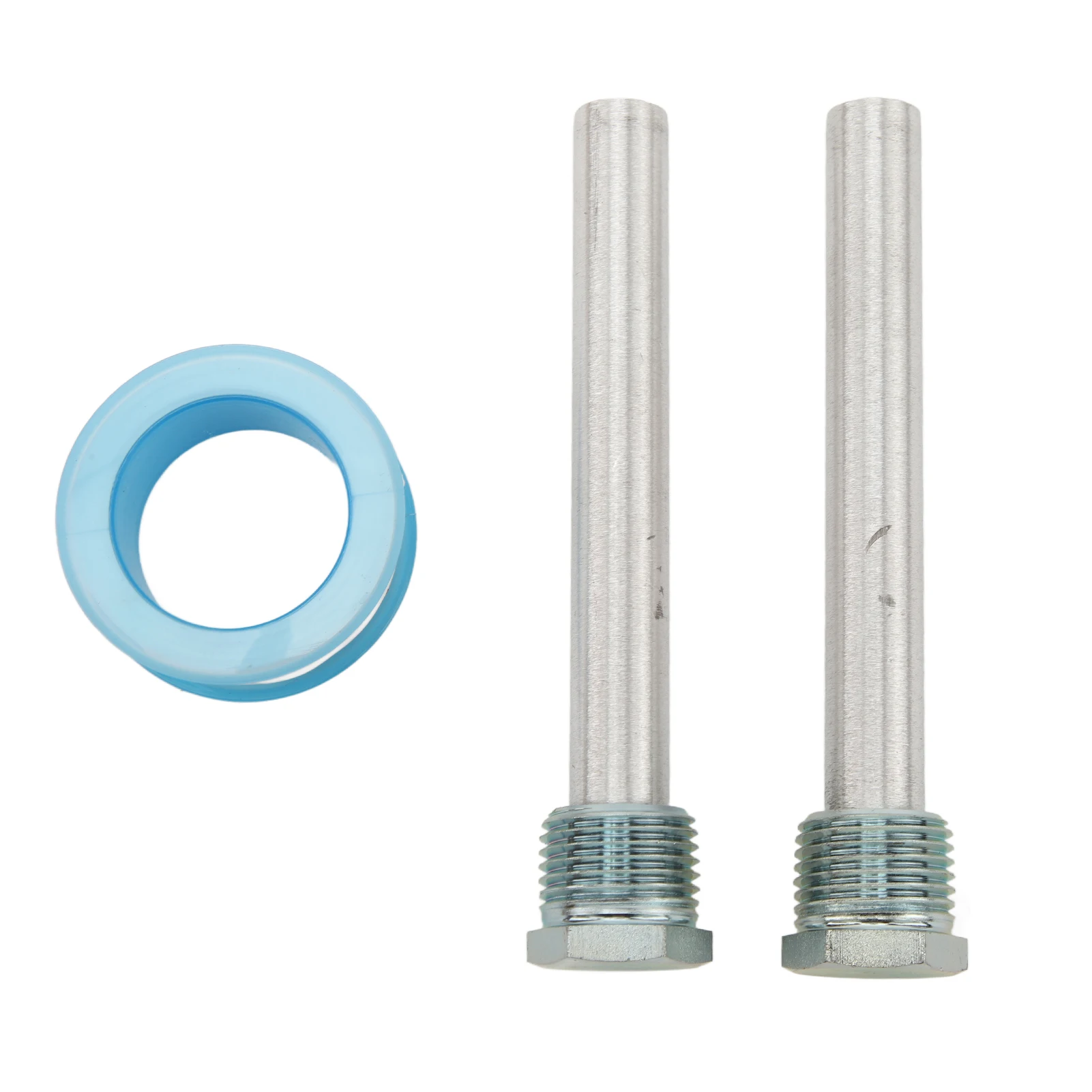 2Pcs Anode Rod Rugged Reliable 1/2in NPT Thread Blue Zinc Cap Magnesium Anode Rod for RV Hot Water Heaters