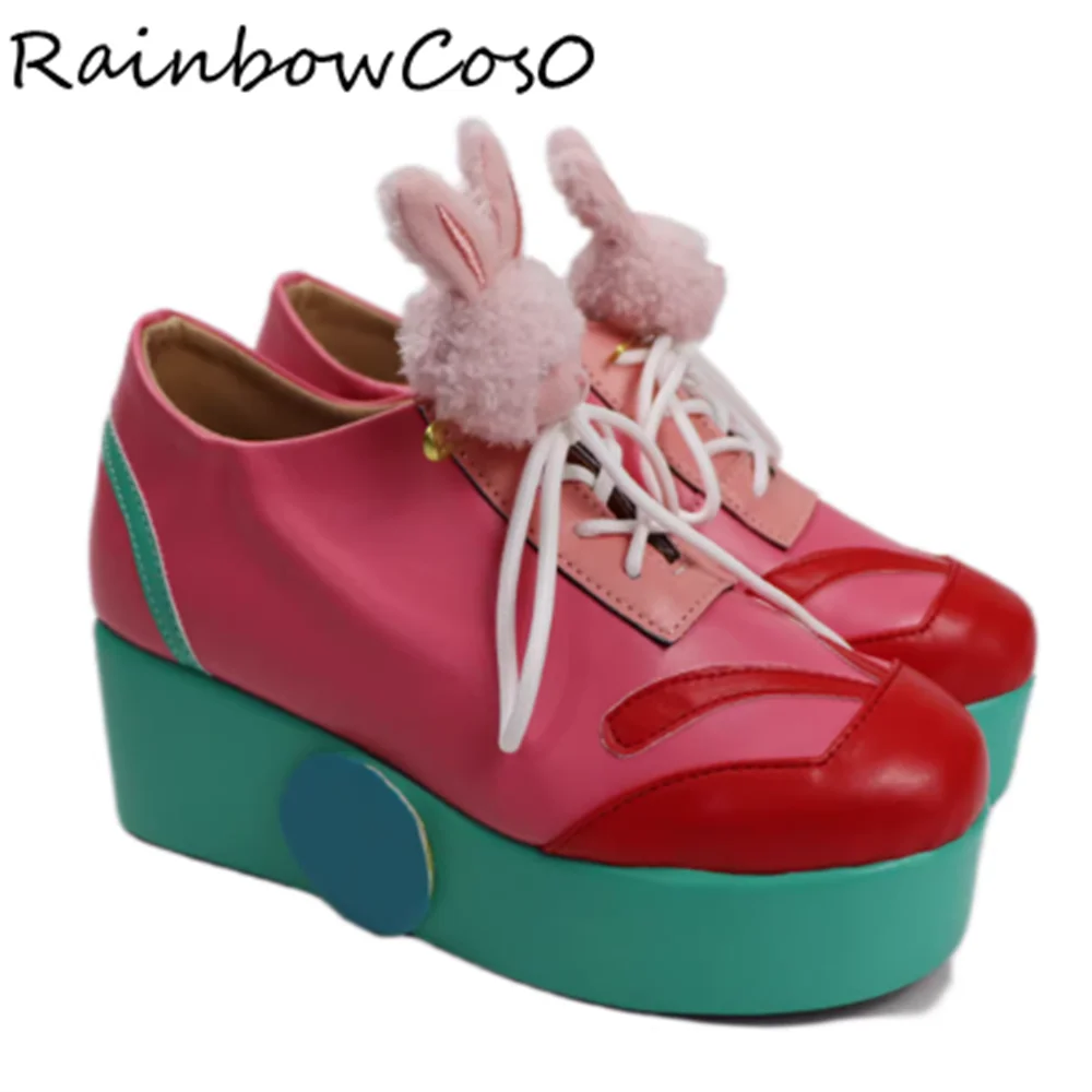 Kaguya hime Cosmic Princess Kaguya Cosplay Shoes Boots Game Anime Halloween Christmas RainbowCos0 W5671