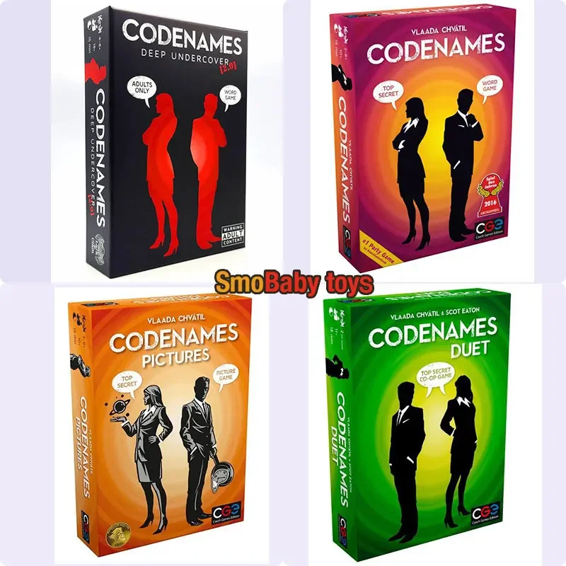 

Czech Games Codenames Duet Game Code Duet Two Person Reasoning Strategy English Board Game For Home Party Adult Family Play