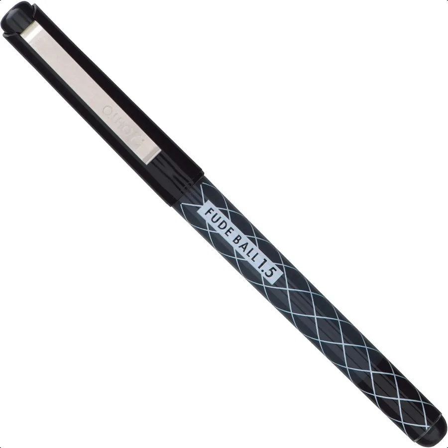 

Fude Ballpoint Pen Extra Bold 1.5mm black ink 5 pens per Pack Japan import [KomainuDou Original Package]