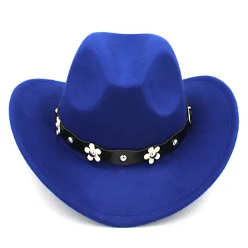 6-24세트 LED 조명 카우보이 모자, 깃털 장식 카우걸 모자 (결혼식, 서부 스타일, 총각파티, 파티 용품) 8 best sales 어린이용 카우보이 모자 - №7