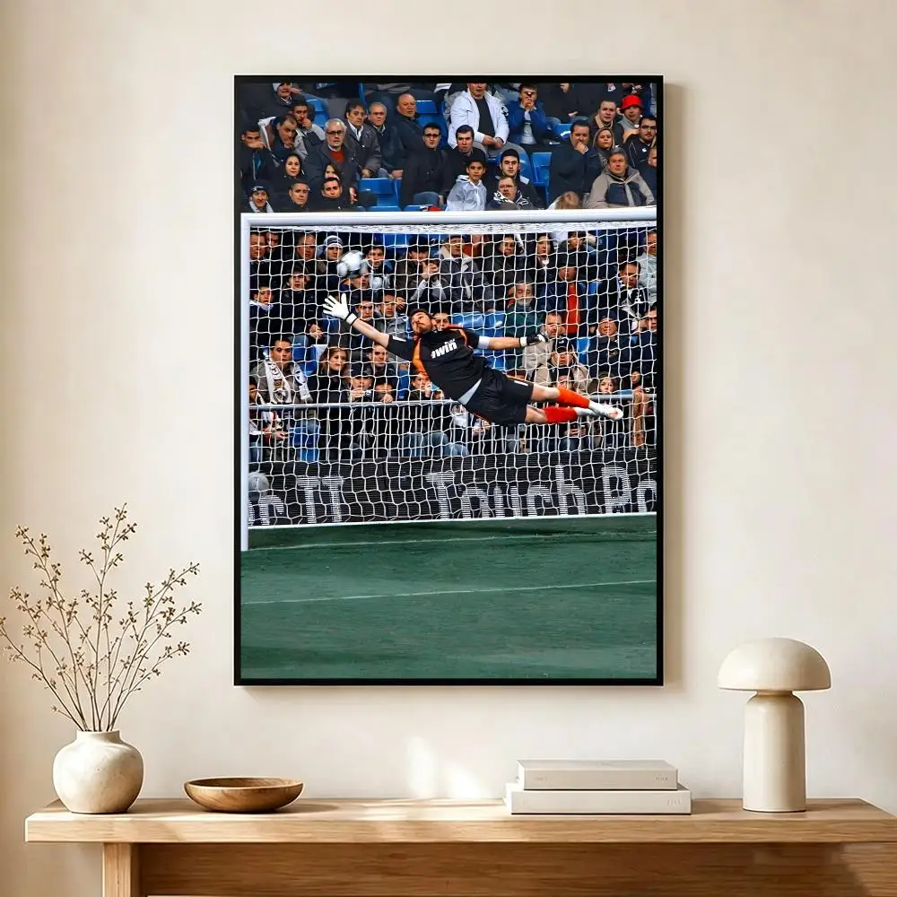 legendary athlete I-Iker Casillas Poster Modern Home Decoration Interior Design & Contemporary Wall Art Collection