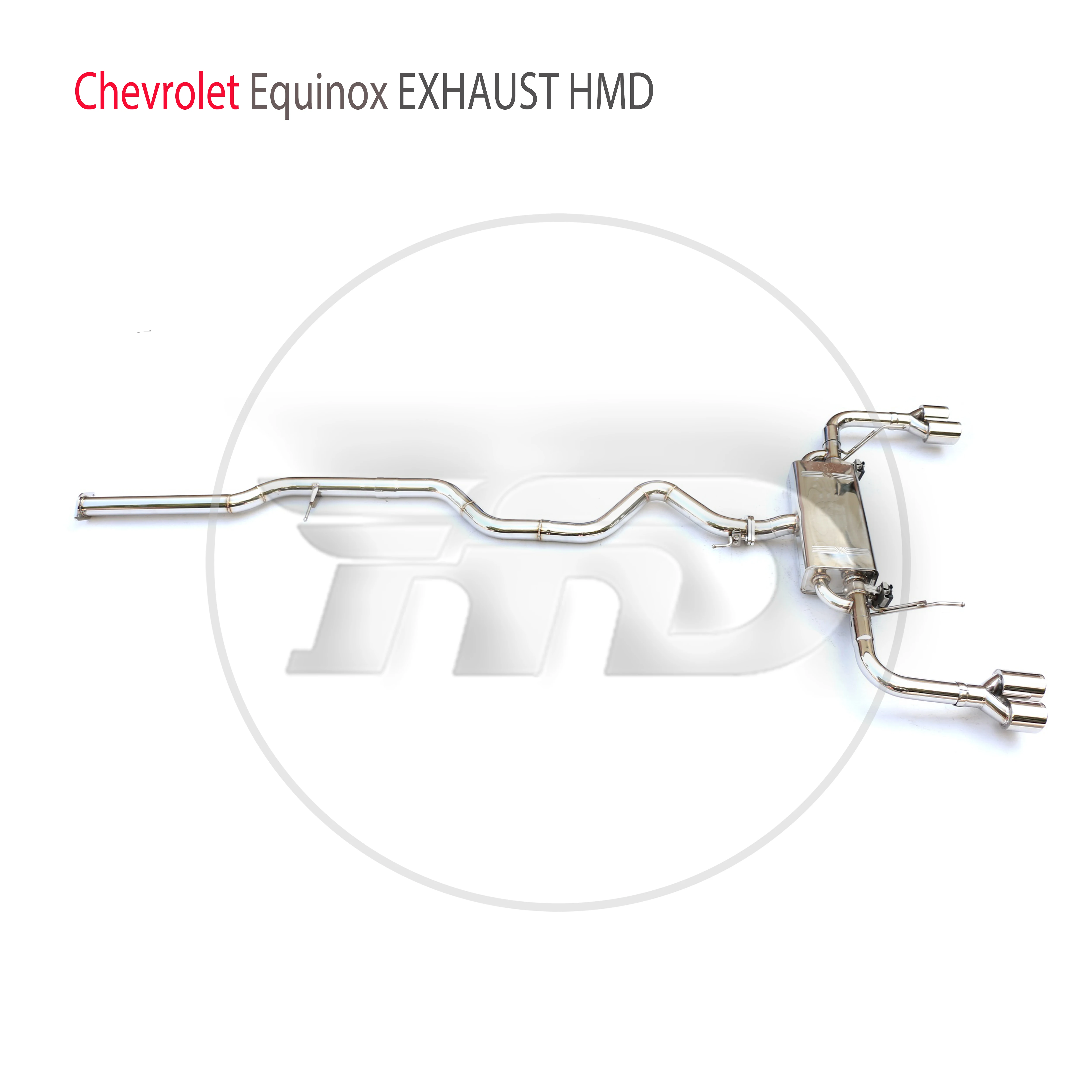 HMD Stainless Steel Exhaust System Performance Catback for Chevrolet Equinox Auto Accesorios Electronic Valve Muffler