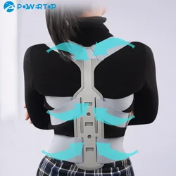 Invisible Chest Posture Corrector Scoliosis Back Brace Spine Belt Shoulder  Therapy Support Poor Posture Correction Belt