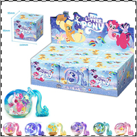 Genuine My Little Pony Ocean Magic Bottle Drifting Bottle Blind Box Exquisite Ornament Gift A Birthday Present