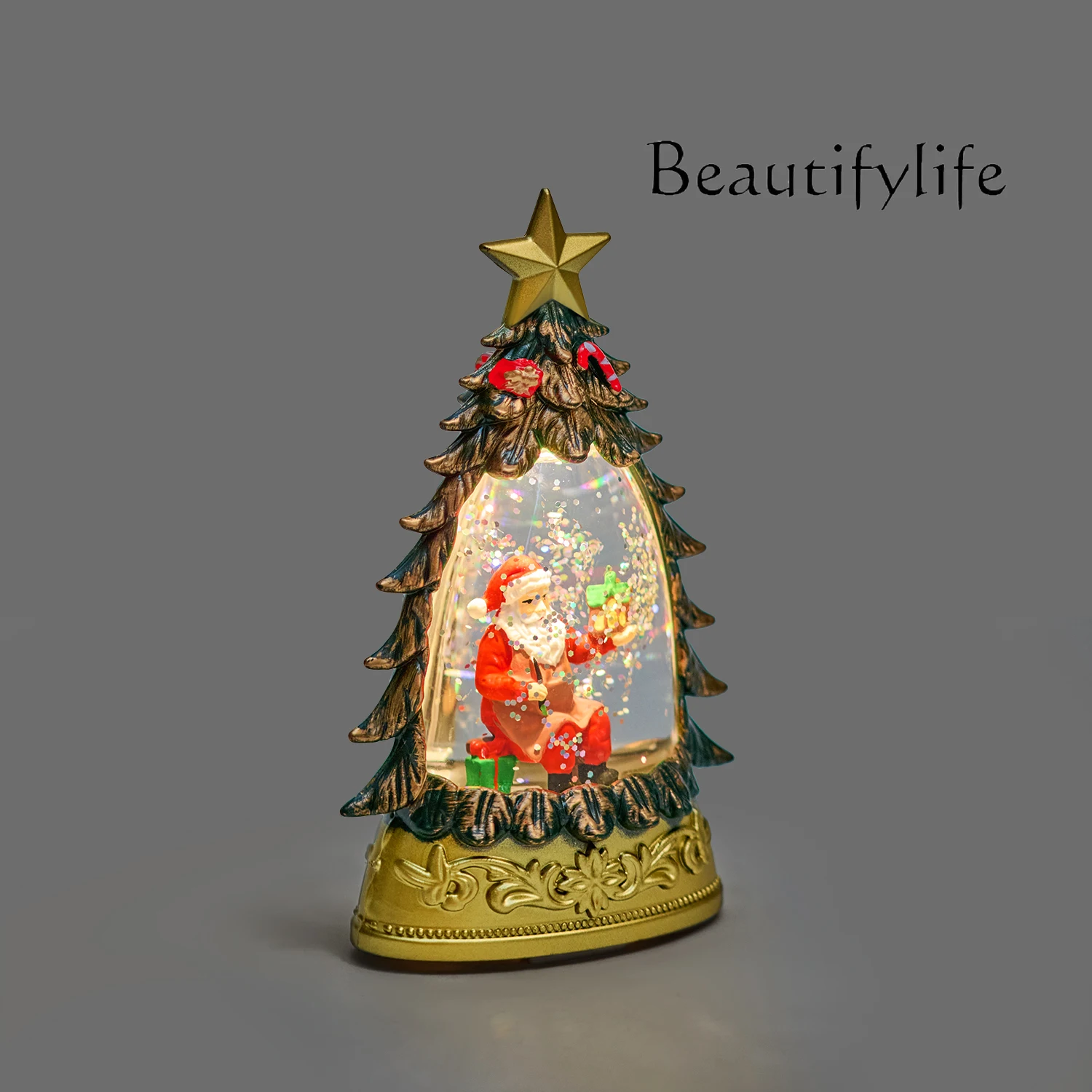 

"Bored, send TA crystal night light to accompany you" Ambient ornaments Christmas gifts