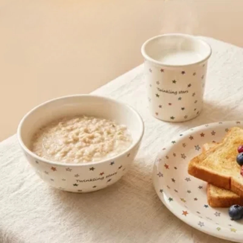 Modern Unique Dinner Set Plates Design Aesthetic Italian Luxury Dinnerware Sets Ceramic Designer Vajilla Ceramica Dinnerware