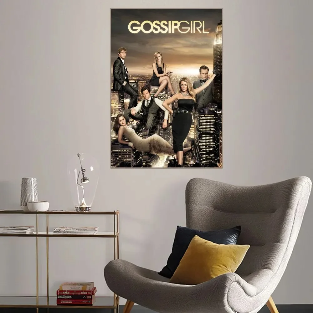 G-Gossip Fashion Girl Poster Home Room Decor Aesthetic Art Wall Painting Stickers Canvas Painting view 2