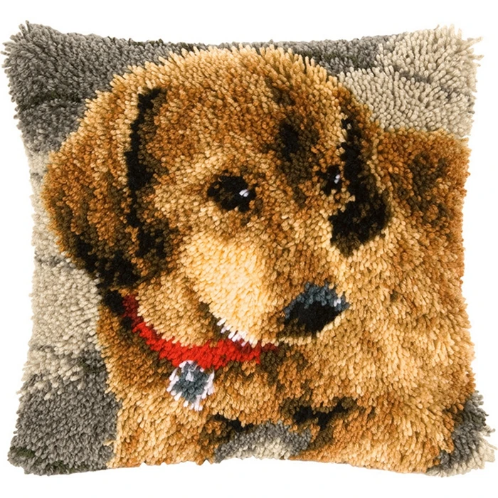 Kit tapetes bordados animales con gancho presión – DIY para decorar - imagen 2