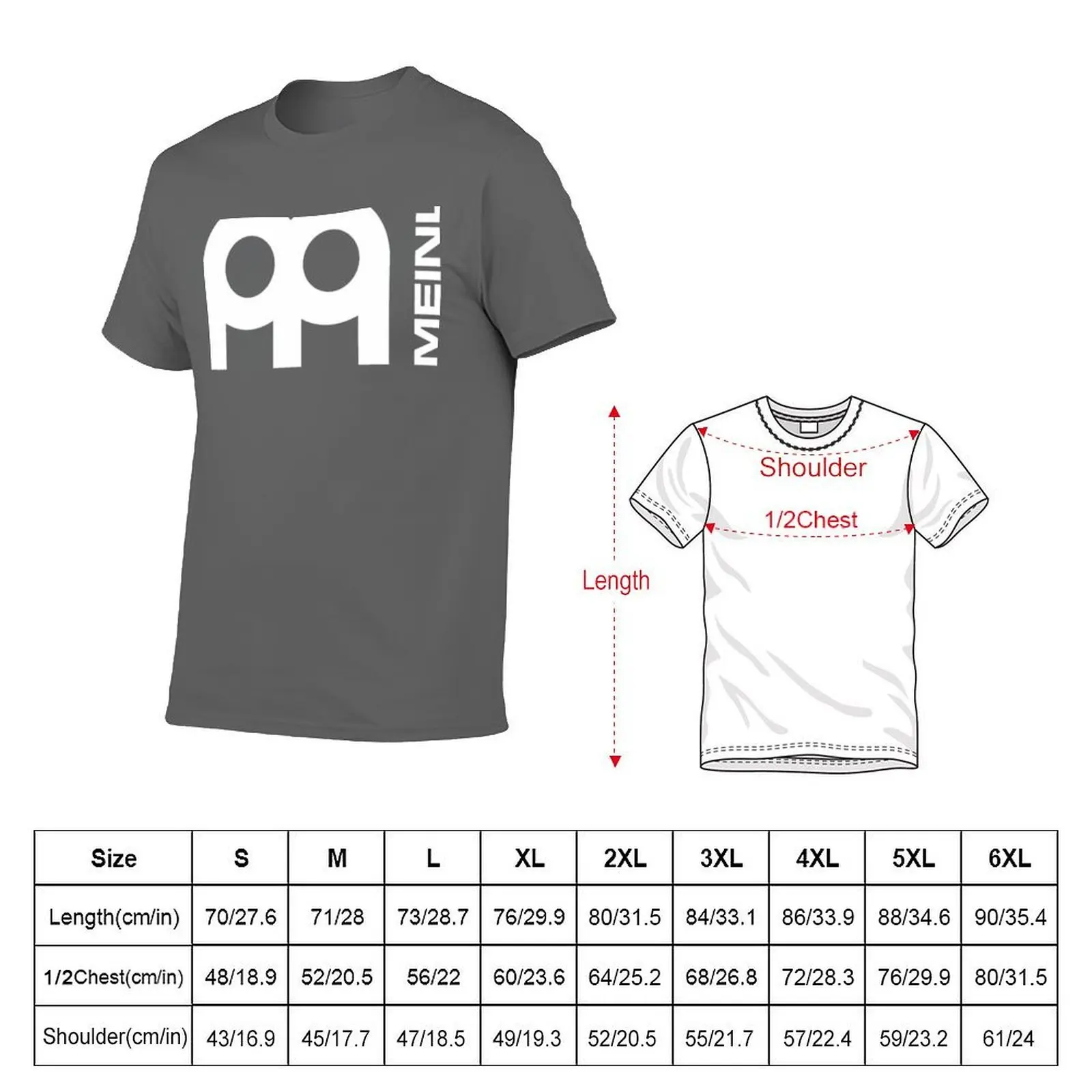 Meinl Cymbals Essential Camiseta anime camisetas oversize para homem 100% algodão Camiseta