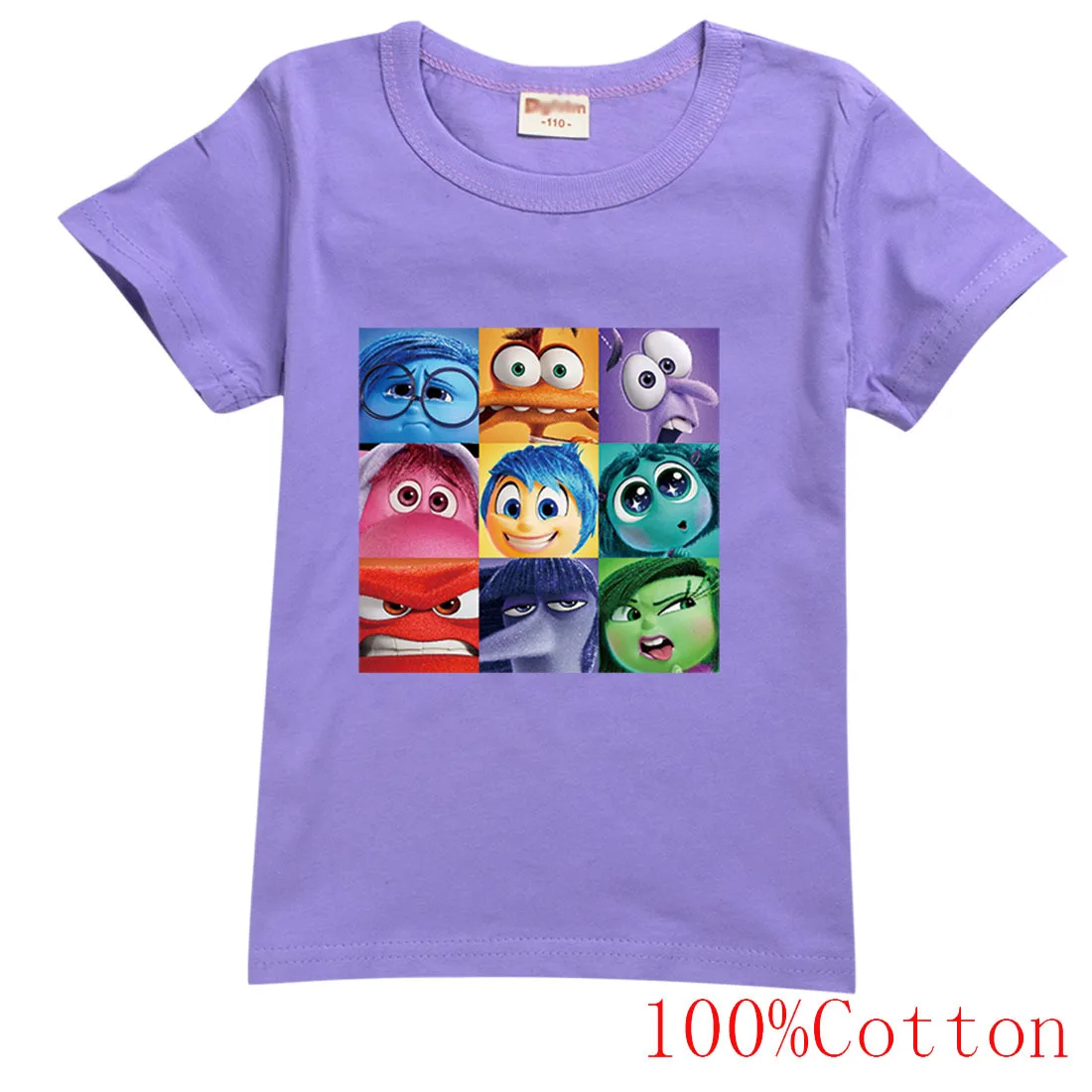 

Inside - Out 2 Kids Summer Short Sleeve T Shirt Cotton Baby Girls Fashion Tees Clothes Teen Boys Tops Toddler T-shirts 4 6 8 10T